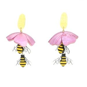 La Vidriola Busy Bee Earrings